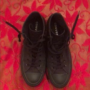 Black Hightop Converse
